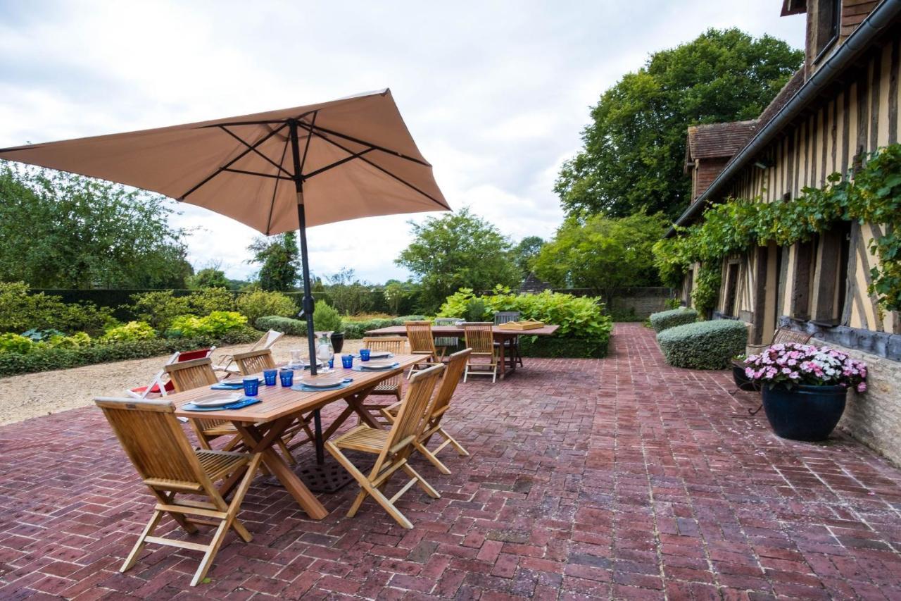 Maison "Jardin Gaillard" Bieville-en-Auge Экстерьер фото