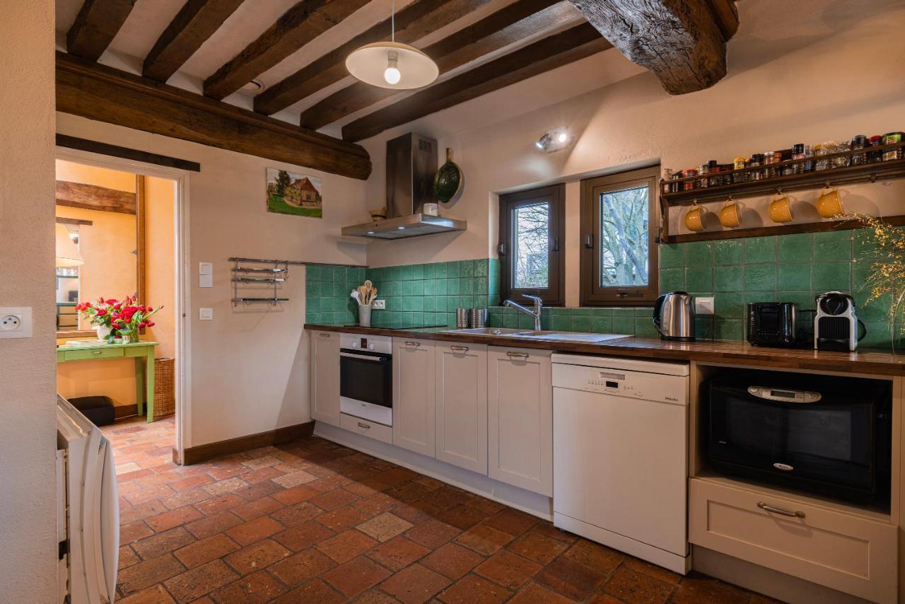 Maison "Jardin Gaillard" Bieville-en-Auge Экстерьер фото