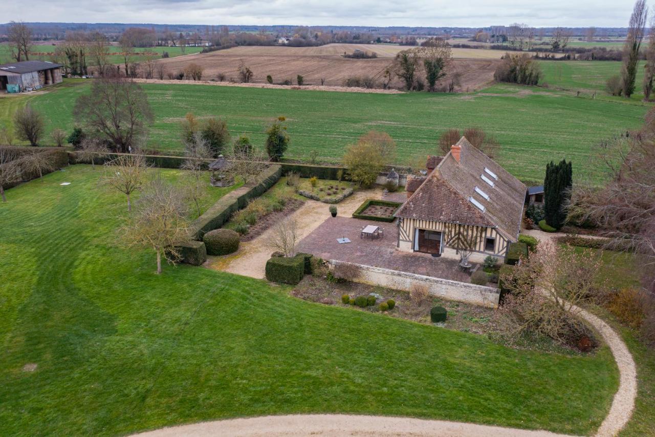 Maison "Jardin Gaillard" Bieville-en-Auge Экстерьер фото
